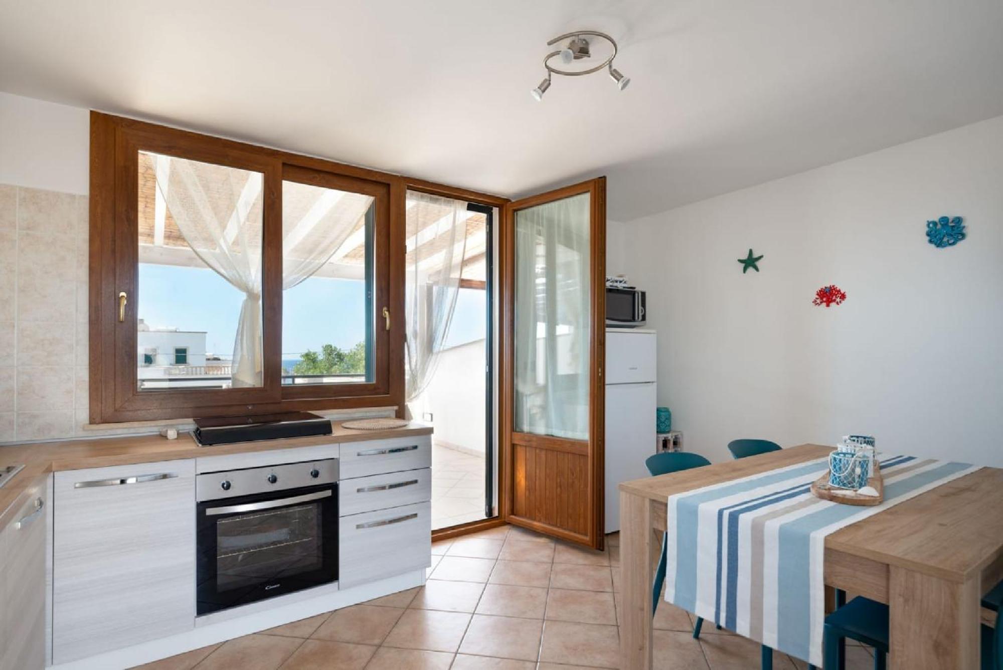 Casa Vacanze Orlando - Con Veranda Vista Mare A 200M Dal Mare Santa Maria di Leuca Zewnętrze zdjęcie